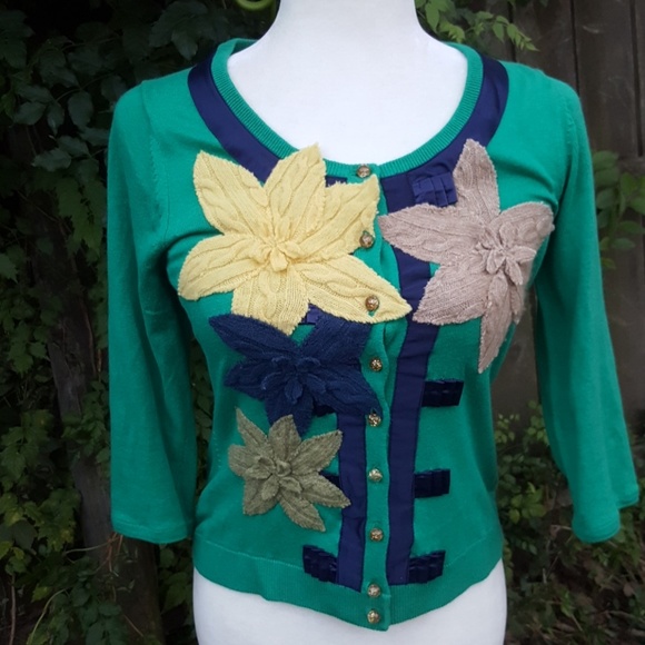 field flower cardigan